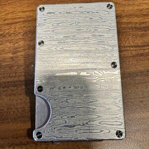 RIDGE WALLET - Damascus